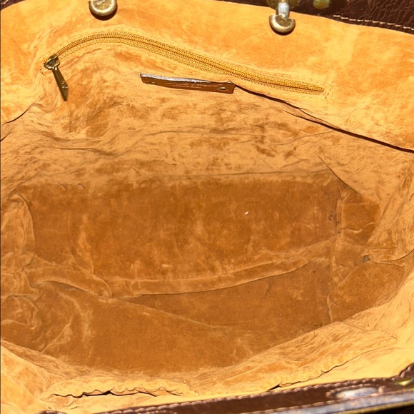 Patricia Nash Benvenuto Tote Leather Leopard - Picture 8 of 9